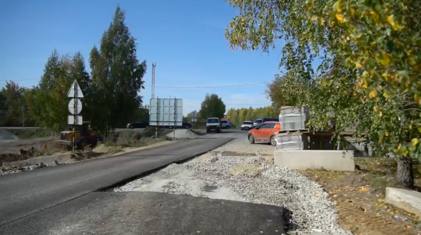 Фото В Новосибирске дублёр участка Бердского шоссе сдадут в октябре 2